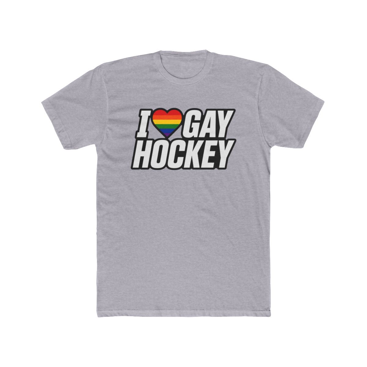 I HEART GAY HOCKEY - heated rivalry Classic T Shirt