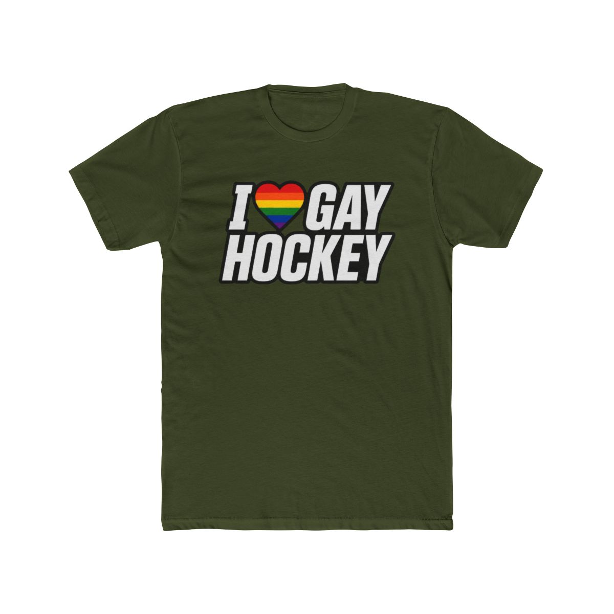 I HEART GAY HOCKEY - heated rivalry Classic T Shirt - alternate angle 4, merchandise