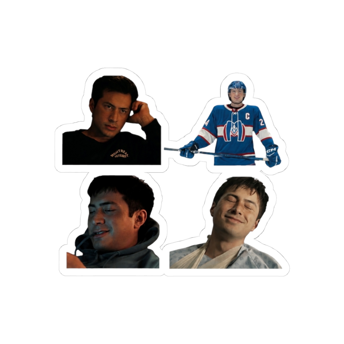 Chaotic Shane Hollander Sticker Pack | Heated Rivalry