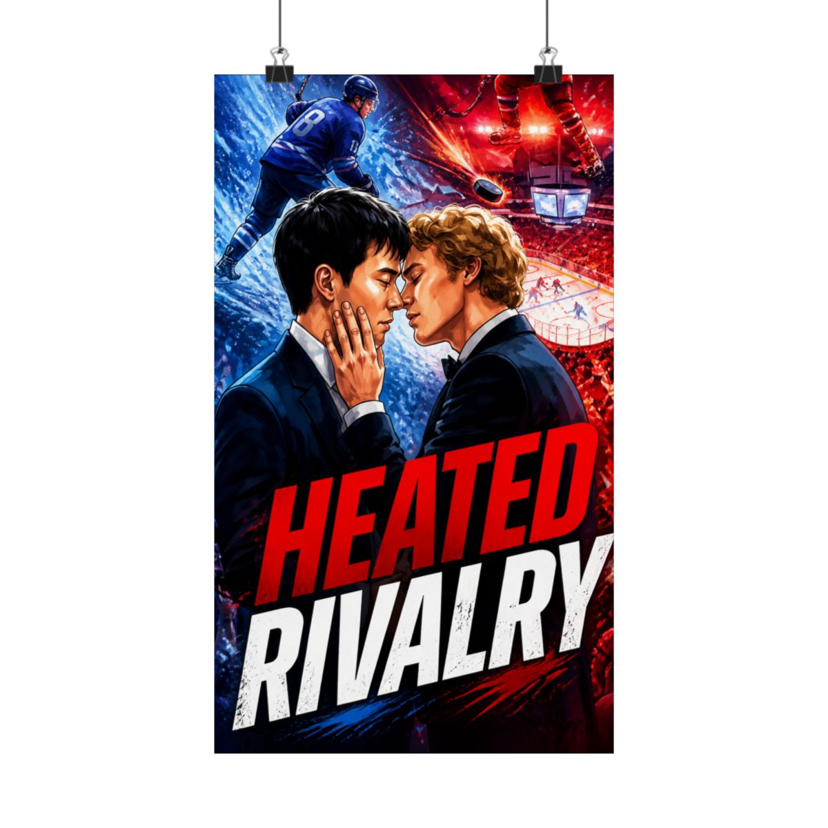 Heated Rivalry tv show poster - Official Posters & Wall Art merchandise