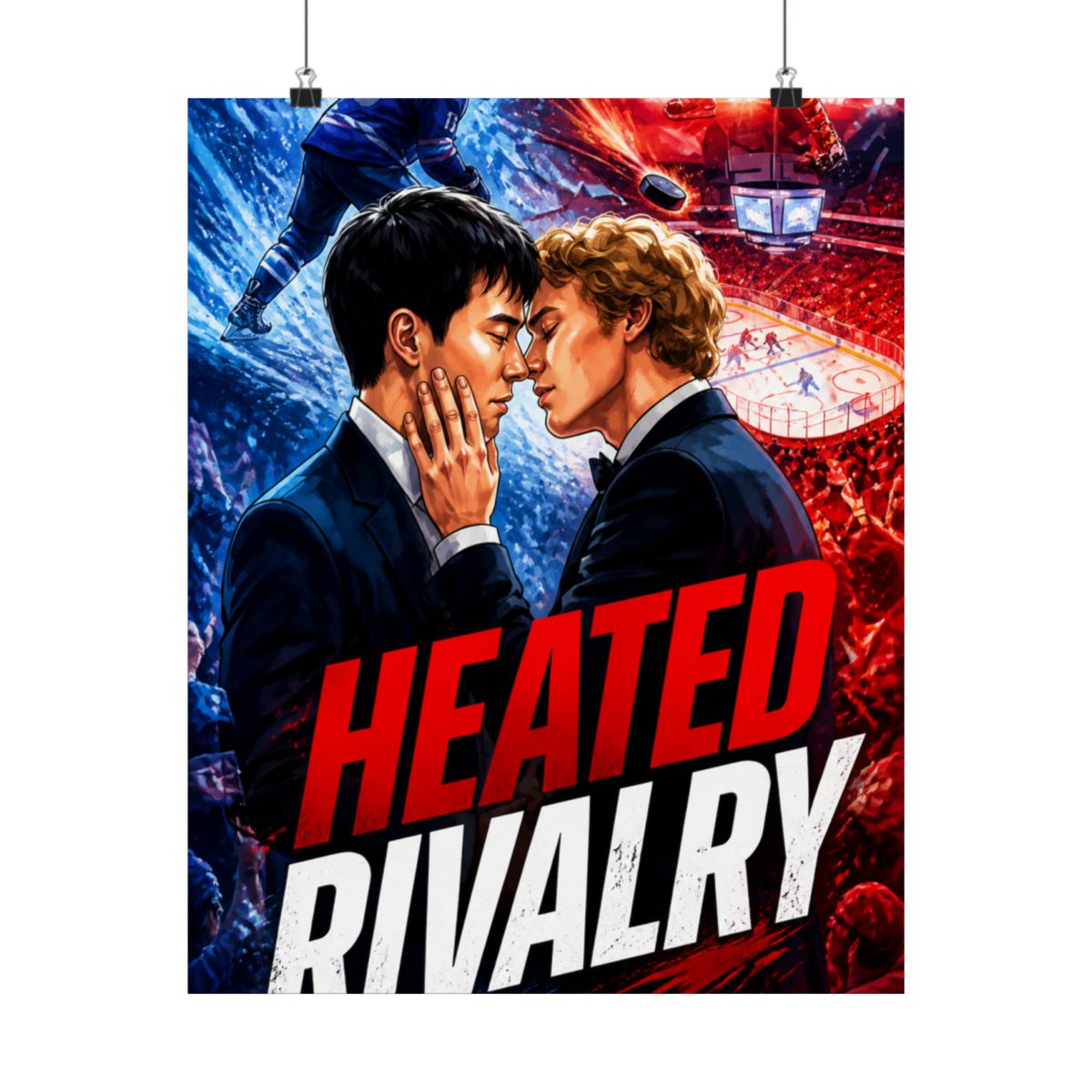 Heated Rivalry tv show poster - alternate angle 5, merchandise