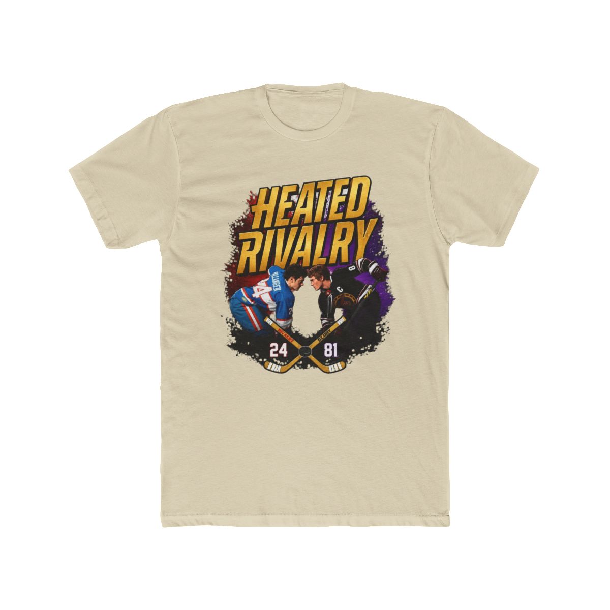 Ilya Rozanov and Shane Hollander - Heated Rivalry, Hollanov Heated, Hudson Williams Connor Storrie T Shirt - alternate angle 4, merchandise