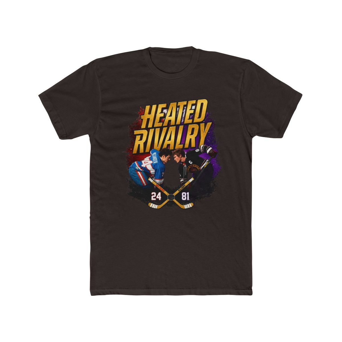 Ilya Rozanov and Shane Hollander - Heated Rivalry, Hollanov Heated, Hudson Williams Connor Storrie T Shirt - alternate angle 3, merchandise