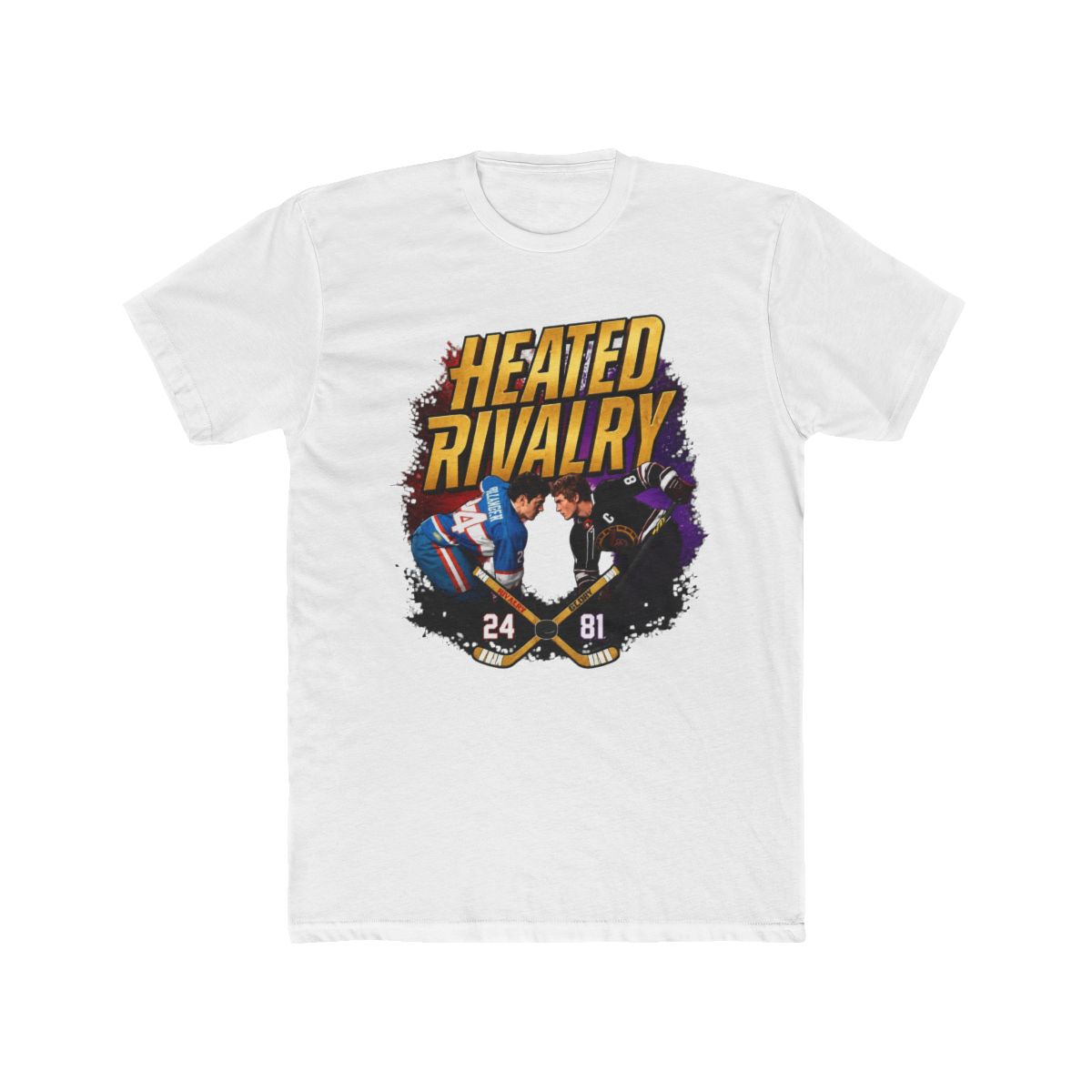 Ilya Rozanov and Shane Hollander - Heated Rivalry, Hollanov Heated, Hudson Williams Connor Storrie T Shirt - Official T-Shirts merchandise