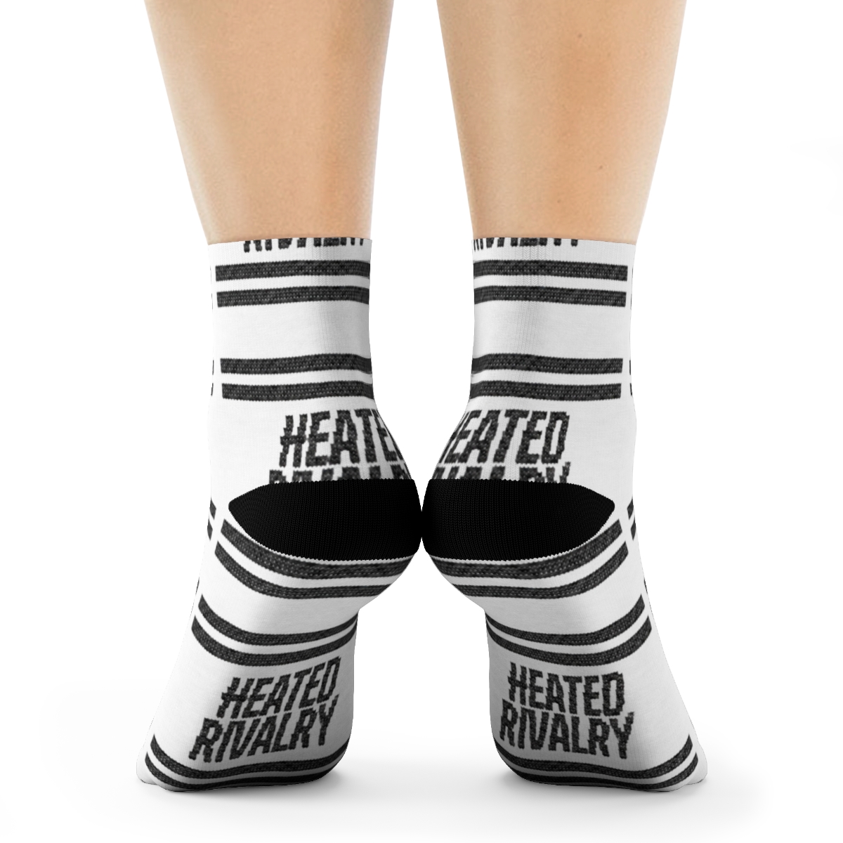 Heated Rivalry Logo Socks - alternate angle 1, merchandise